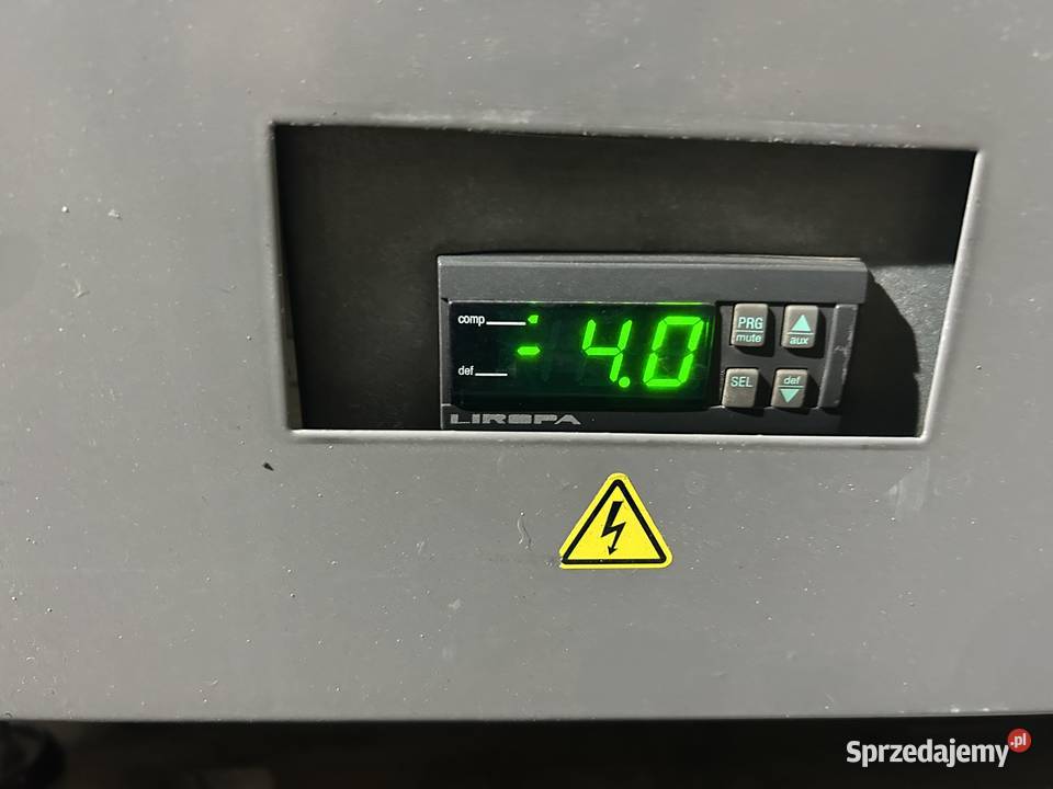 REGAŁ CHŁODNICZY LINDE EKSPOZYCYJNY WITRYNA zachodniopomorskie Krępsko