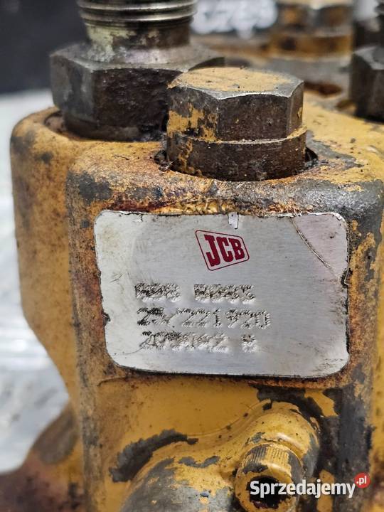 Jednosekcyjny zawór hydrauliczny JCB 3CX 4CX pomorskie Gdynia