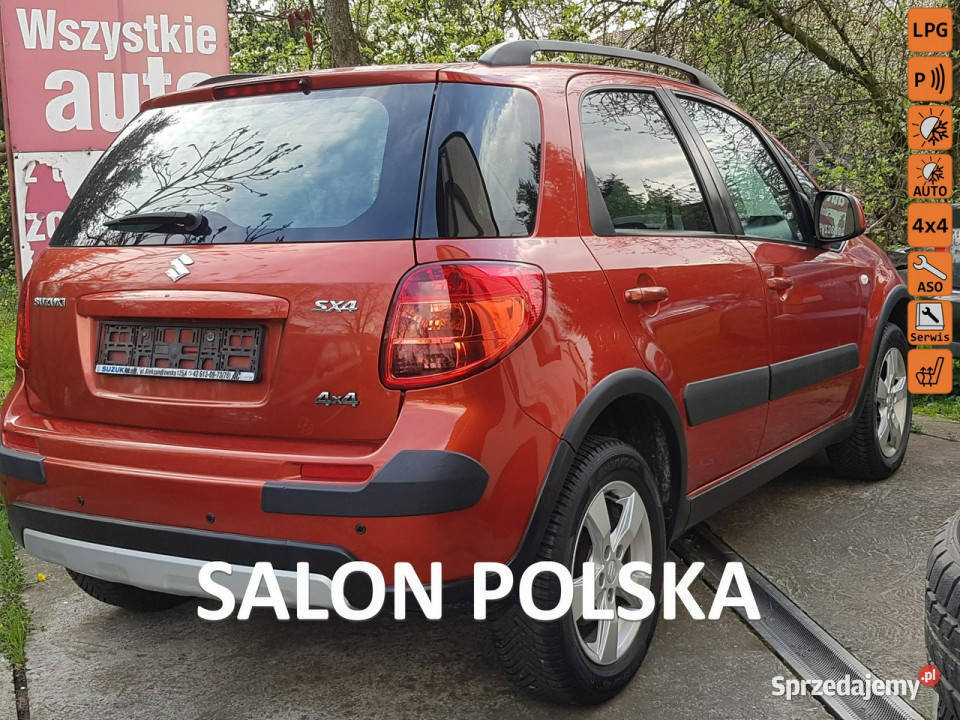 Suzuki SX4 4x4 Bezwypadkowy 41 Salon POLSKA isofix Skawina sprzedam