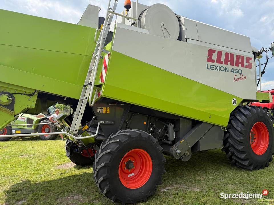 Kombajn zbożowy Claas Lexion 450 Evolution Claas dolnośląskie Nowa Ruda