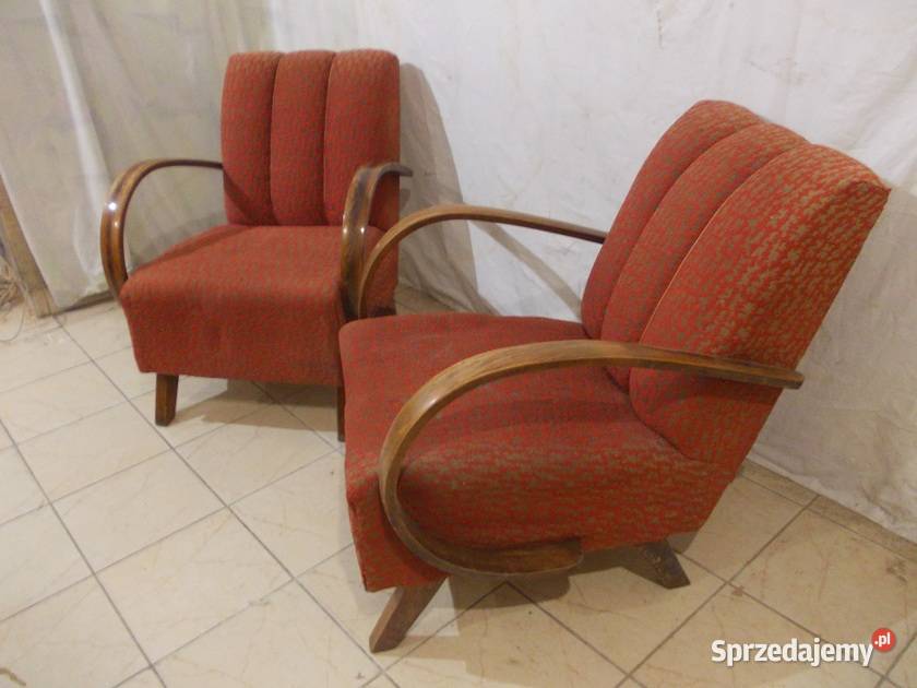 Stare fotele HALABALA art deco Fotele Bielsko-Biała