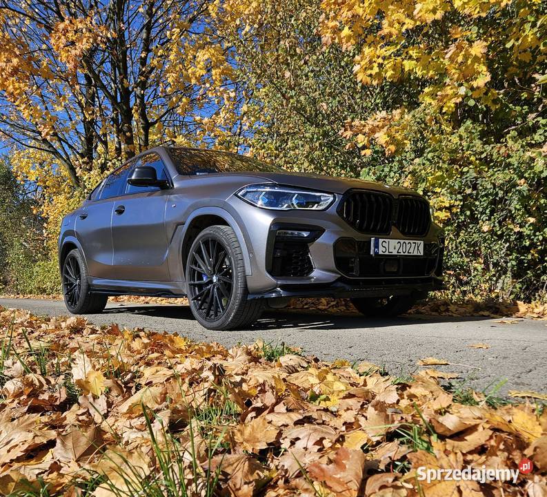 Bmw X6M50D G06400 Salon Bezwypadkowy Maxton X6 z śląskie Bielsko-Biała