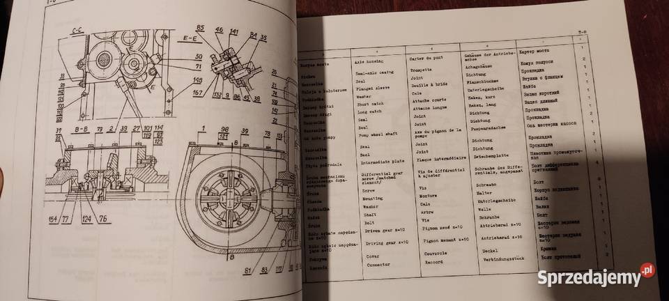 Katalog części Rak 7a7b Stalowa Wola