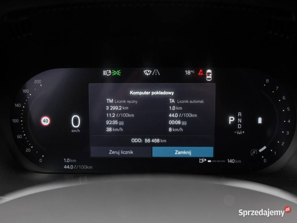 Volvo XC 60 GD5J522B5 B AWD Plus Dark Podgrzf Gdańsk