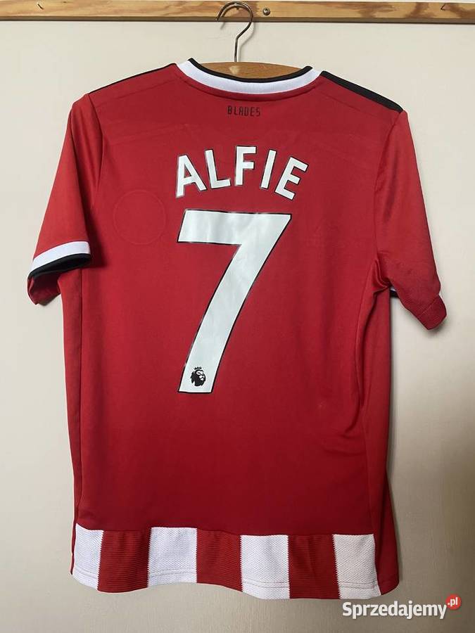SHEFFIELD UNITED FC 2019 2020 adidas 7 ALFIE 164 Piłka nożna Wrocław sprzedam