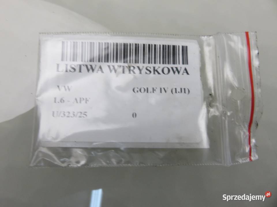 LISTWA WTRYSKOWA VW GOLF IV 16 037906031AA