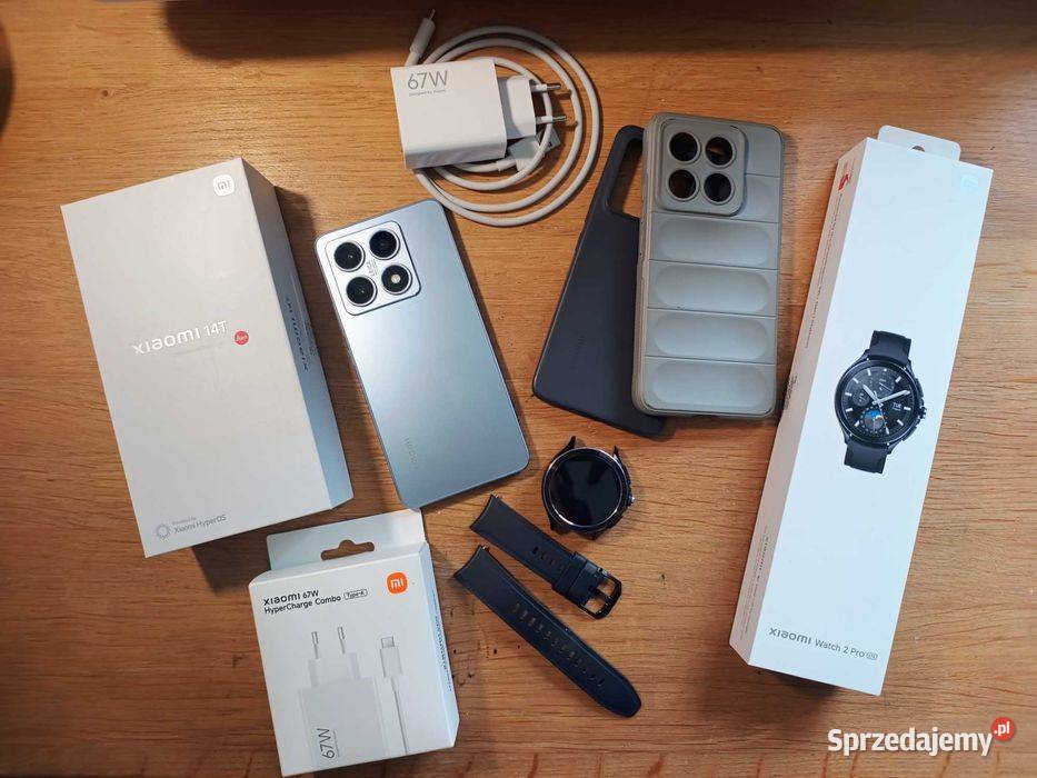 ZESTAW Xiaomi 14T 256GB Niebieski Xiaomi Watch 2 mazowieckie