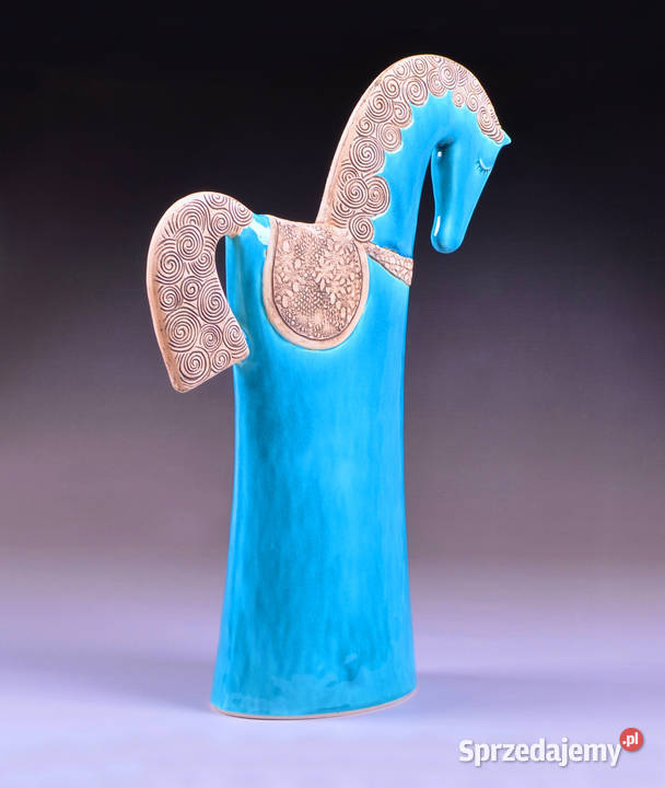 Koń Figurka konia Koń ceramiczny Choczewo
