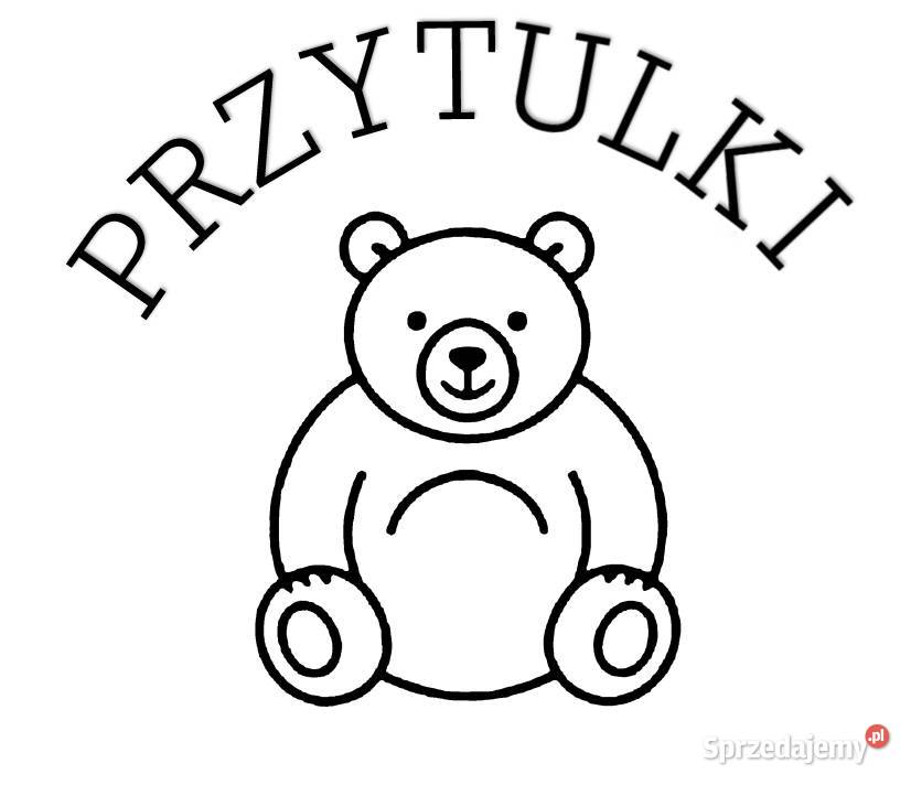 Wyjątkowy wilk maskotka handmade szydełko Parzniew