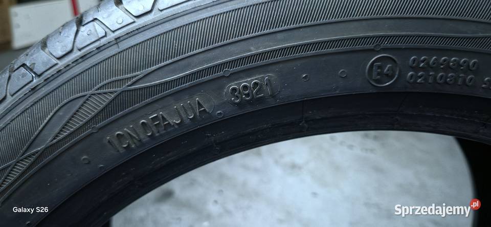 Sprzedam komplet opon letnich 225 45 17 75mm Żary