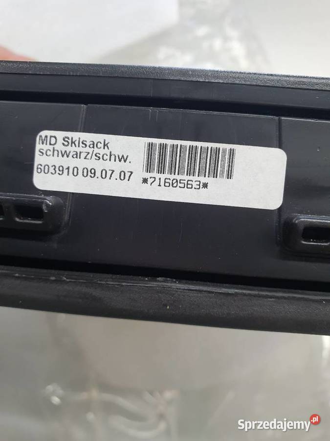 Schowek worek rękaw na narty bmw x3 e83 nowy