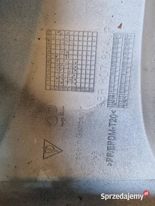 Spoiler zderzaka tylnego 95B807834P B Porsche wielkopolskie