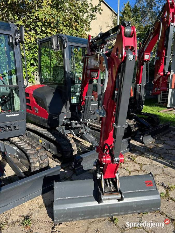 Nowa minikoparka YANMAR SV26 Classic 2023r MY łódzkie