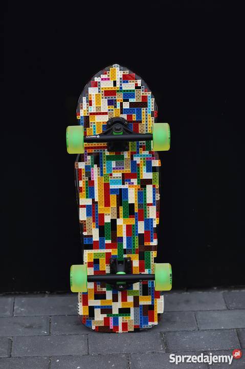 Longboard deskorolka żywica epoksydowa LEGO mazowieckie Warszawa