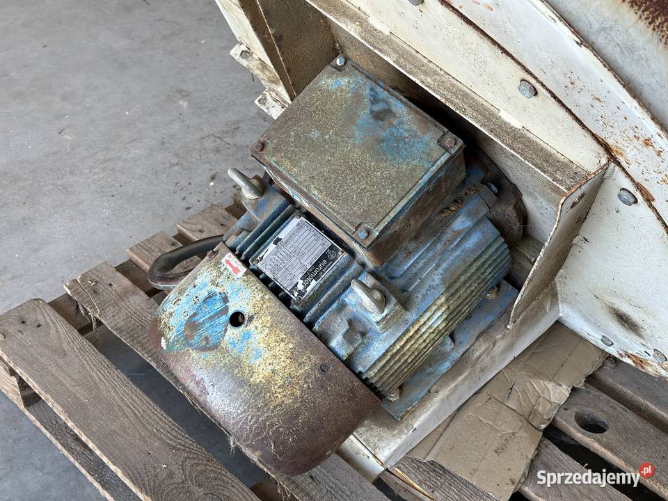 Turbina odciągowa 11 kW wentylator do trocin Produkcja Łabuńki Pierwsze