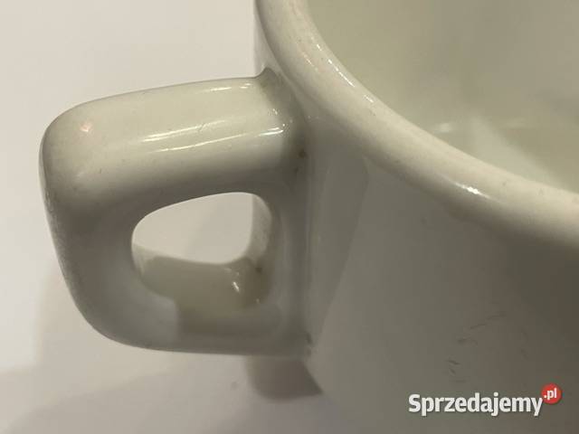 Niemiecki kubek porcelanowy Wehrmacht Bohemia Kraków