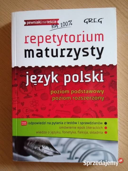 Repetytorium maturzysty język POLSKI GREG