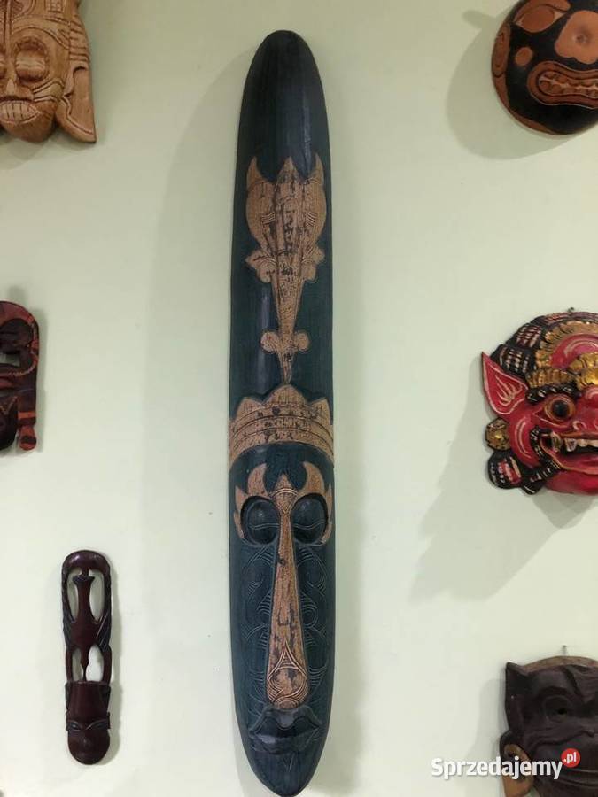 Maska etniczna plemienna Afryka Azja Bali małopolskie Kraków