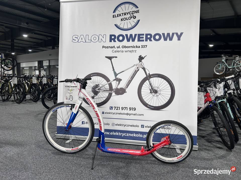 hulajnoga Crussis Cobra 44 WhiteBlue Raty 0 Pozostałe Suchy Las