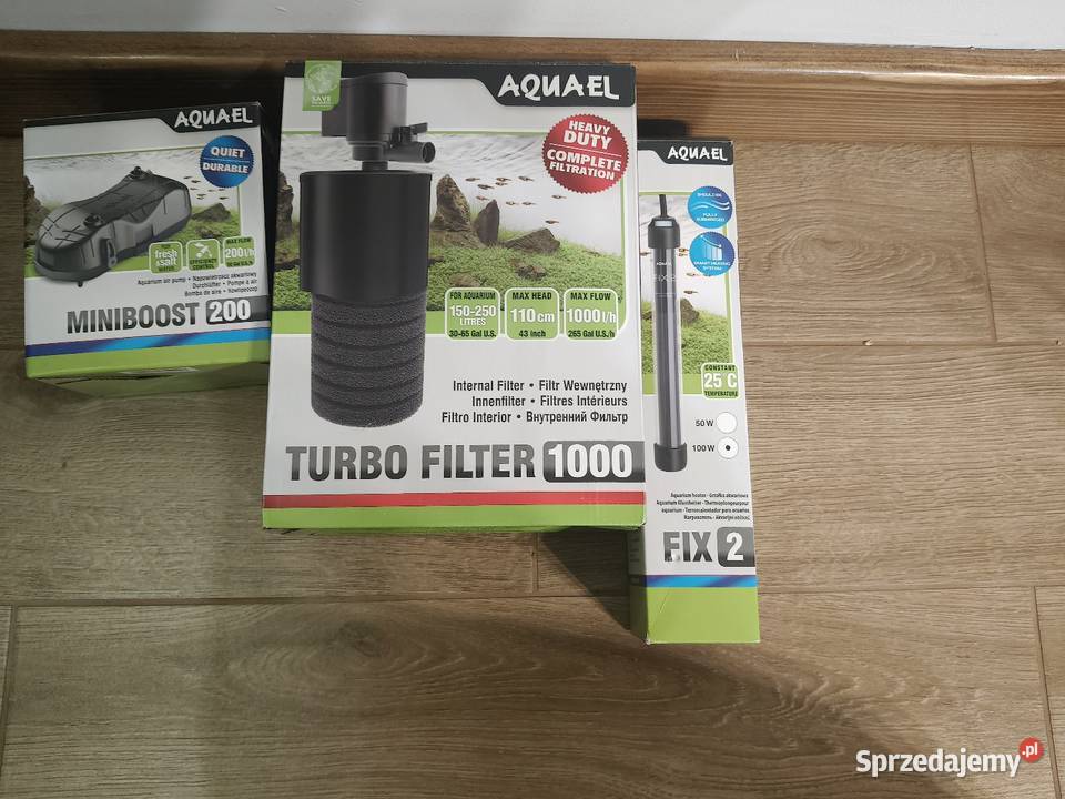 Zestaw akwarium Aquael OptiSet 125 z całym Lipno sprzedam