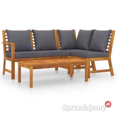 4cz zestaw wypoczynkowy do ogrodu poduszki Warszawa