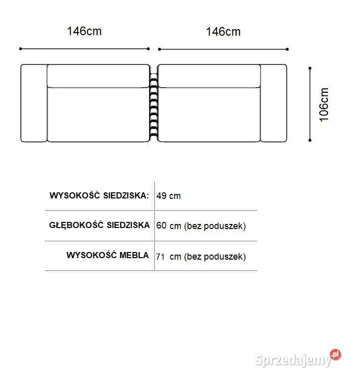 Sofa modułowa SENSE Gala Collezione Wyprzedaż Katowice