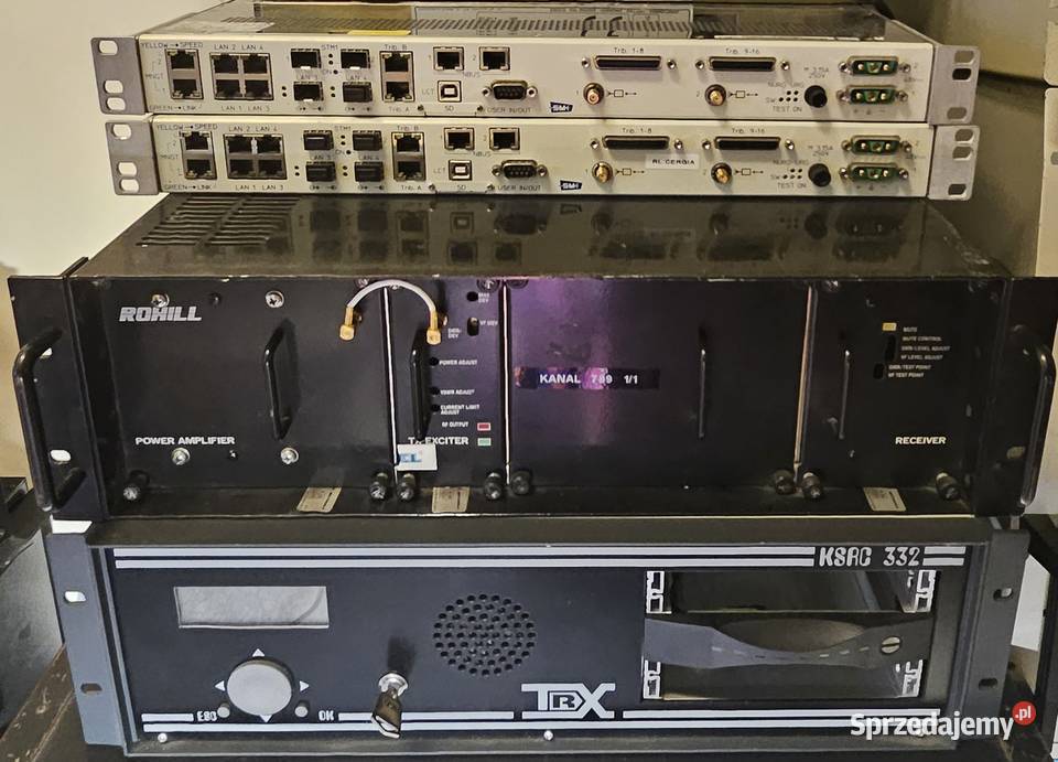 System radiowy Rohill TRX wzmacniacz filtry mazowieckie sprzedam