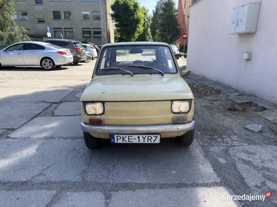 Fiat 126p 1981r kapliczka nieuszkodzony Kępno