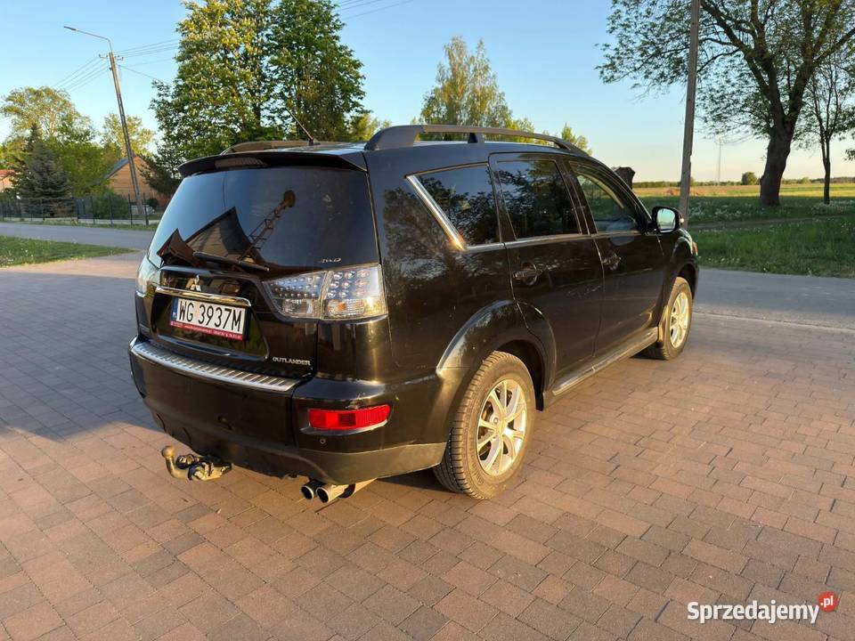 Mitsubishi Outlander II 22 did Automat czarny Garwolin