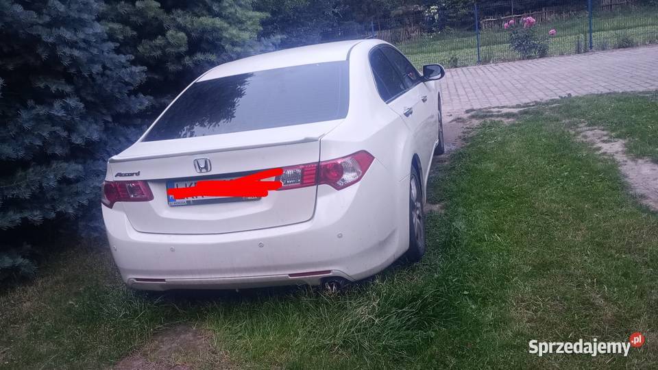 Sprzedam Hondę Accord 2009 lpg elektrycznie ustawiane fotele lubelskie Nowa Osada
