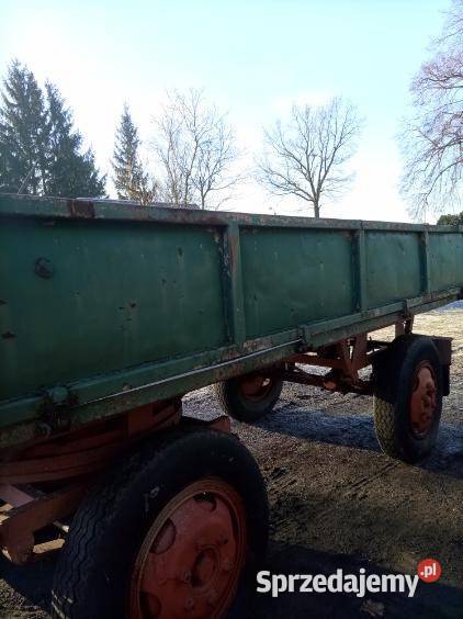 Przyczepa Rolnicza Wywrotka Rolnictwo lubelskie Parczew