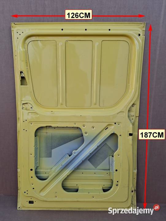 MERCEDES SPRINTER W907 W910 DRZWI PRAWE BOCZNE Bieleń