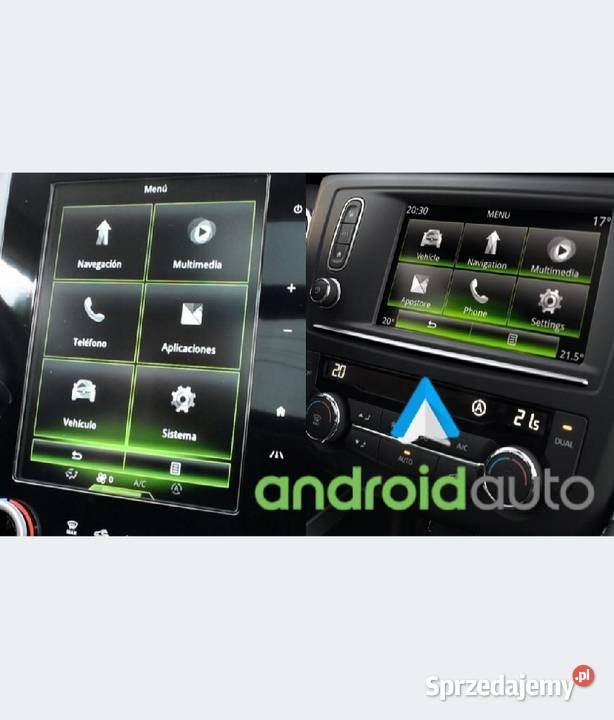 Aktywacja Android Auto w nawigacji Renault RLINK