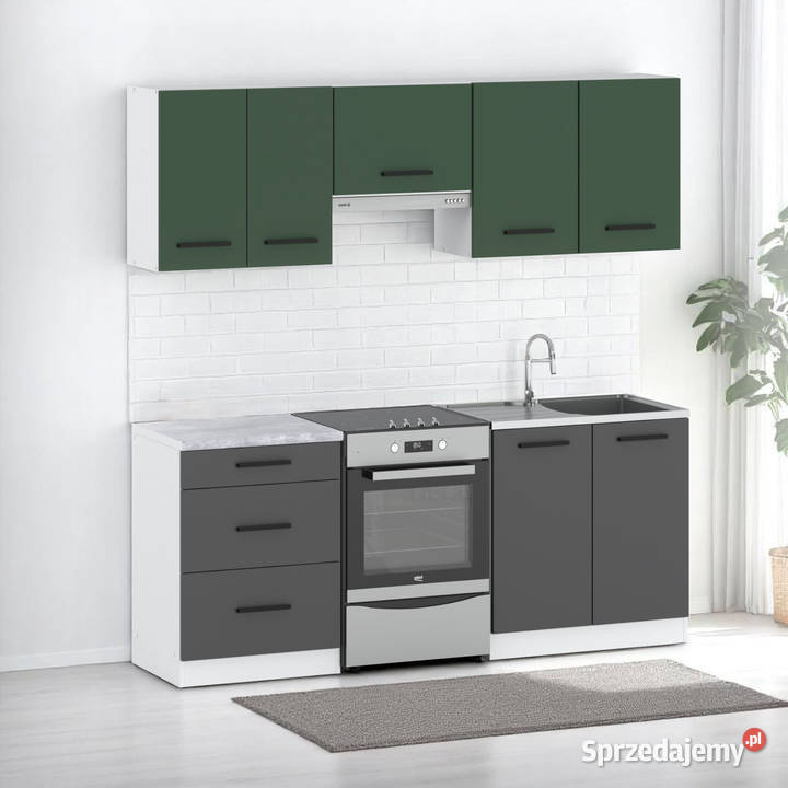 Kuchnia Modułowa Z Blatem Nowoczesna Mała 2m 200cm Dom i Ogród Elbląg sprzedam