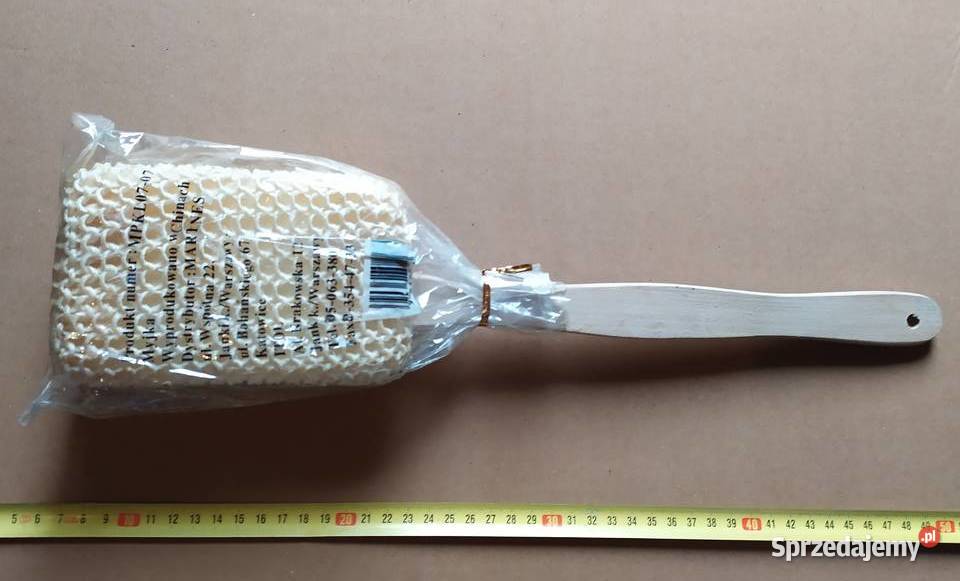 476 SCZOTKA do mycia pleców DREWNOTKANINA TANIO Łódź