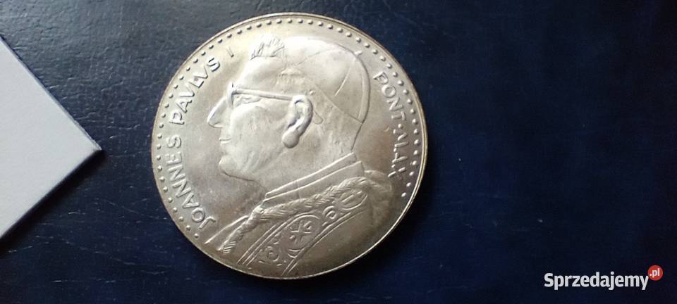 Stare monety Medal Papież Jan Paweł I 243 Lesko