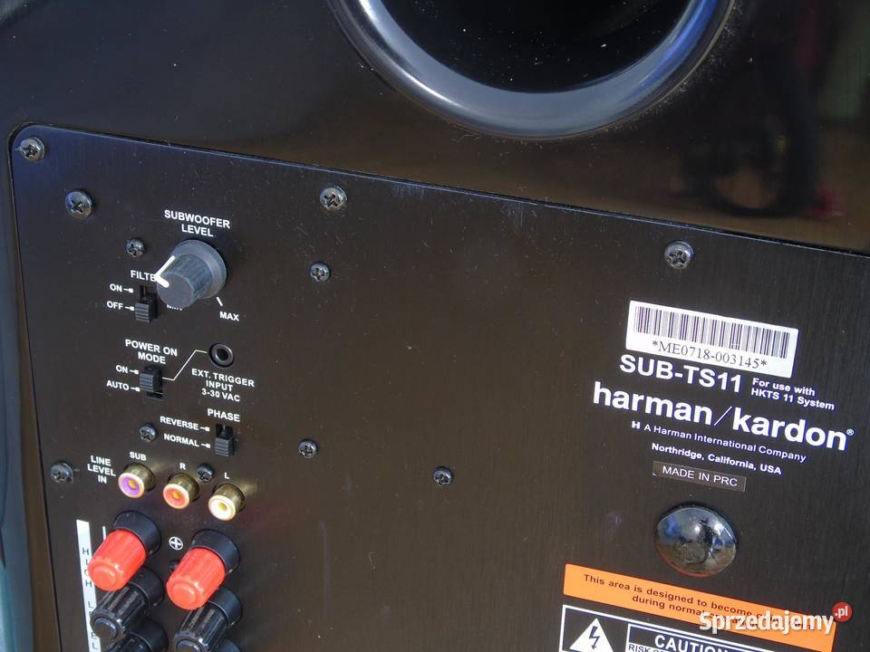 Sub aktywny Harman KardonTS11 potężny dźwięk Jasło sprzedam