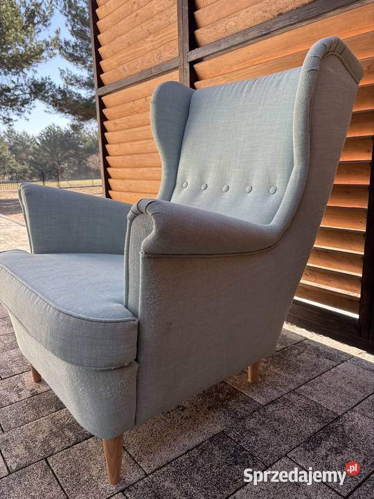 Fotel uszak miętowy IKEA Góra Bałdrzychowska-Kolonia