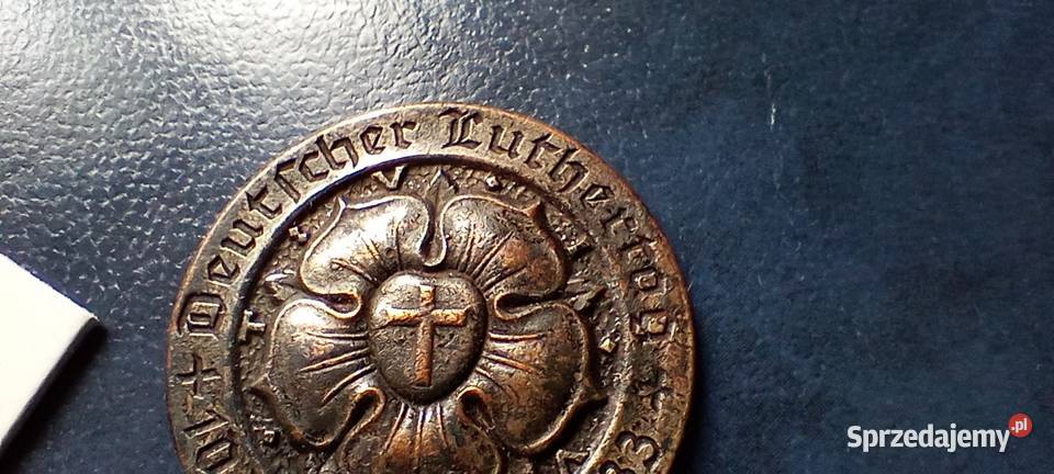 Stare monety Medal Niemcy Dzień Lutra 1933 91 Lesko