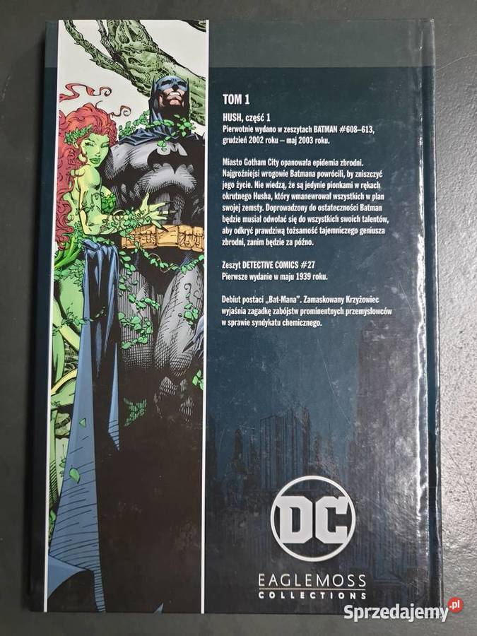 Batman Hush cz1 WKKDC twarda okładka  Gdynia