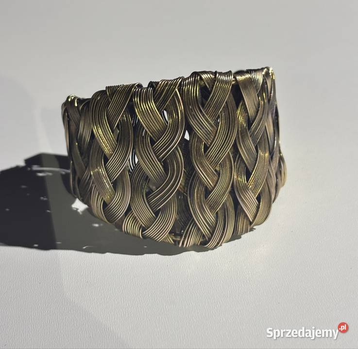 Bransoletka pleciona mosiądz Bydgoszcz