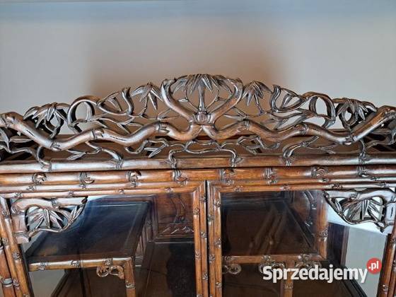 Chińska witryna ręcznie rzeźbiona 88 FiaF Szczecin