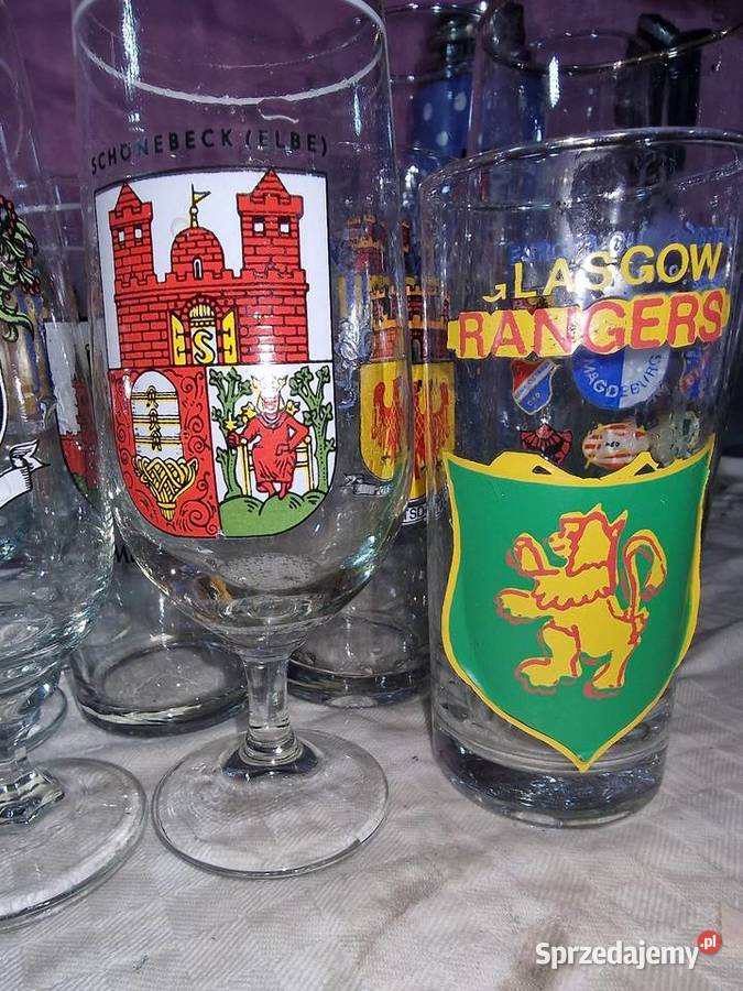 Szklanki do piwa Niemcy Solec nad Wisłą