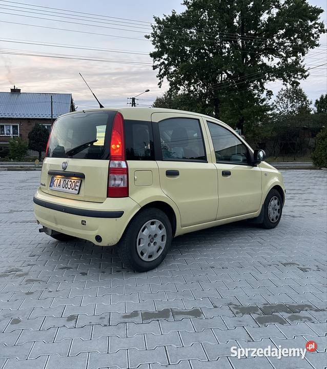 Fiat panda 12 gaz 2012r KLIMA Pilzno