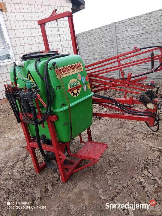 Opryskiwacz 400 litrów firmy krukowiak stan Krukowiak