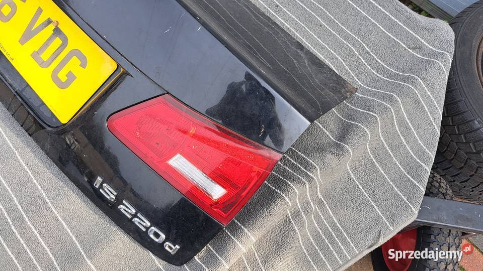 Lexus IS 220 250 klapa ty Rok produkcji 2008 Częstochowa