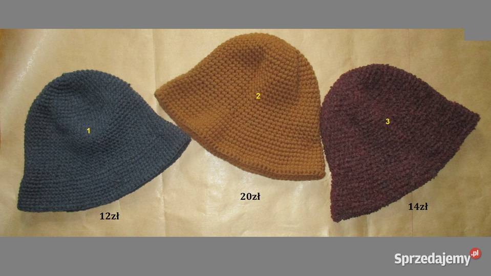 Kapelusz ciemna zieleń kapelusz nakrycia głowy Dla kobiet łódzkie Łódź