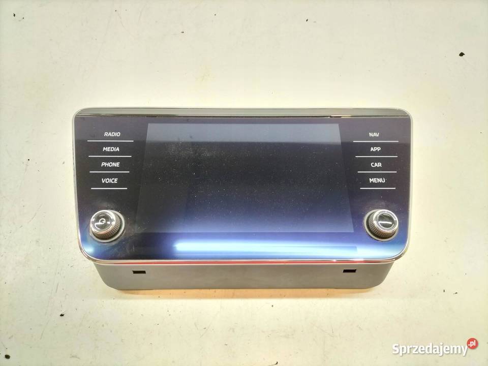 WYŚWIETLACZ 3V0919605D Skoda Superb III 2015