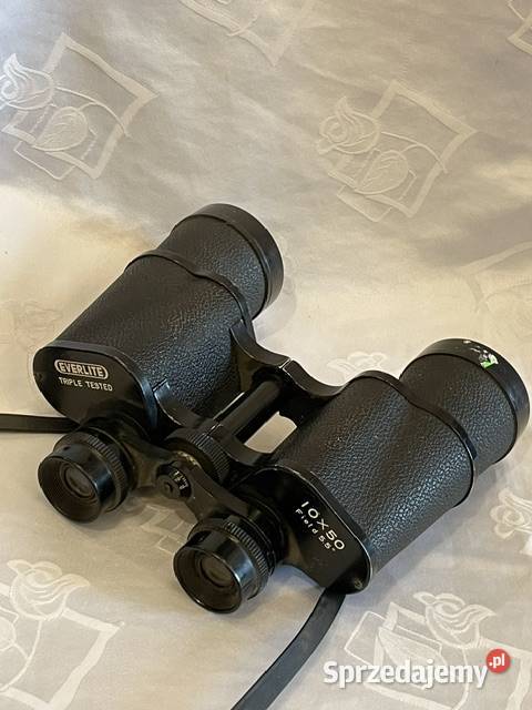 Lornetka Everlite Triple Tester 10x50 Antyki