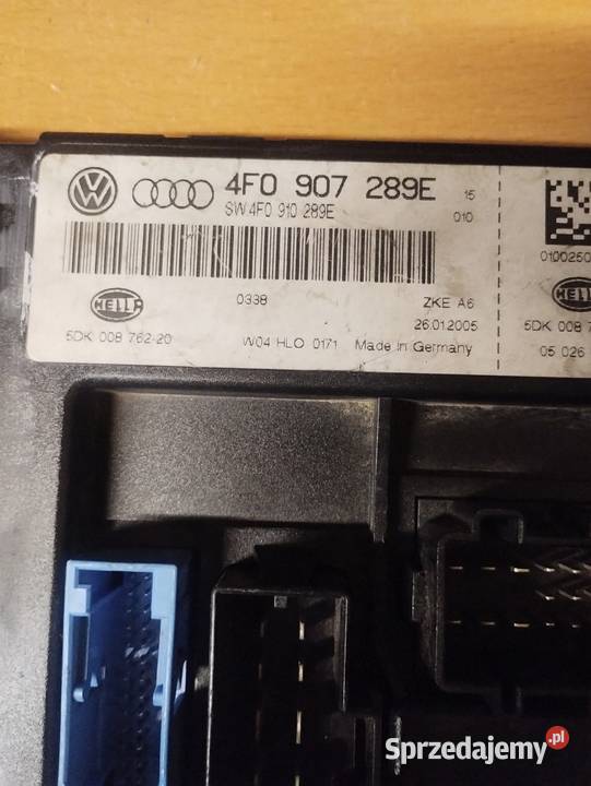 Audi A6 C6 Sterownik Moduł Komfortu 4F0 907 289 Kartuzy sprzedam